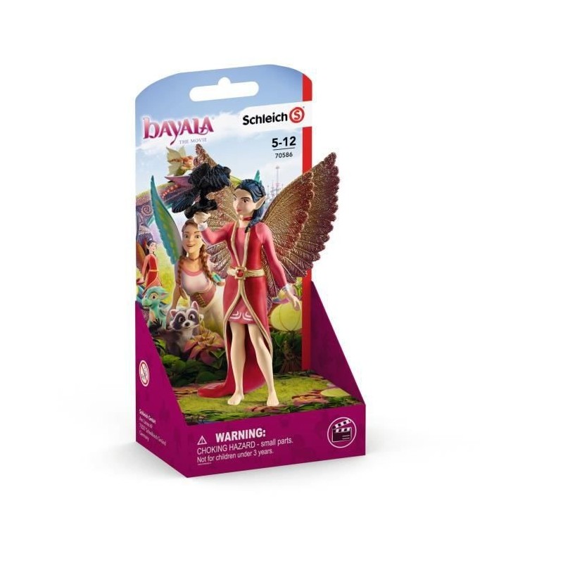 SCHLEICH FILM Nuray avec corbeau Munyn - 70586 - Bayala