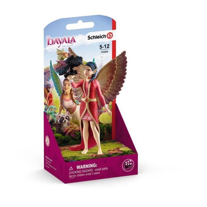 SCHLEICH FILM Nuray avec corbeau Munyn - 70586 - Bayala
