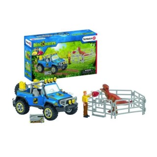 SCHLEICH Figurines Voiture tout-terrain avec avant - Ref 41464 - Les d