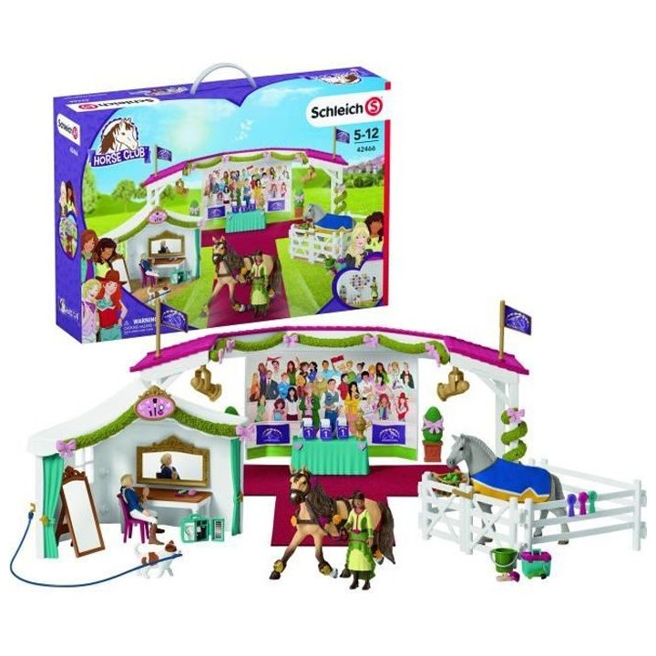 SCHLEICH Figurine 42466 - Grand spectacle équestre - Horse Club