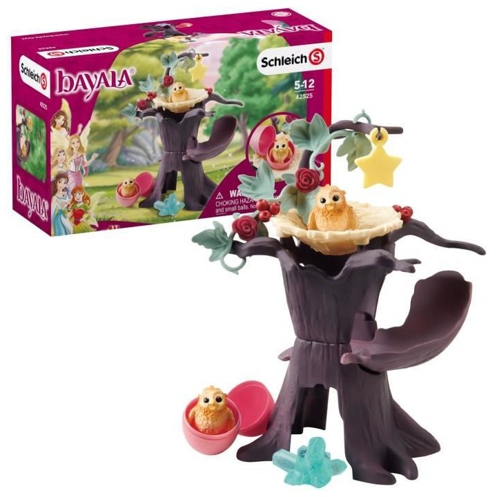 SCHLEICH - Bébés chouettes dans leur nid