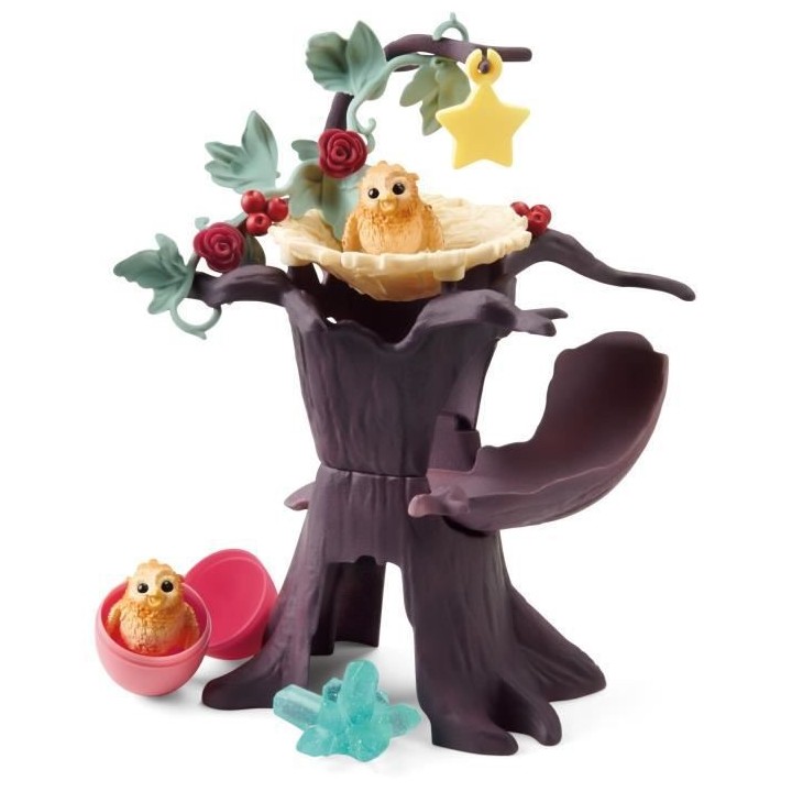 SCHLEICH - Bébés chouettes dans leur nid