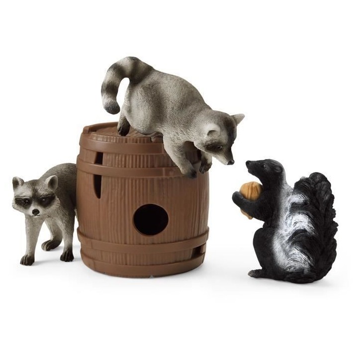 Schleich 42532 Jeux rigolos avec la Noix (Wild Life) Multicolore