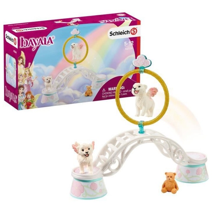 SCHLEICH - Aire d'entraînement pour lionceaux ailés