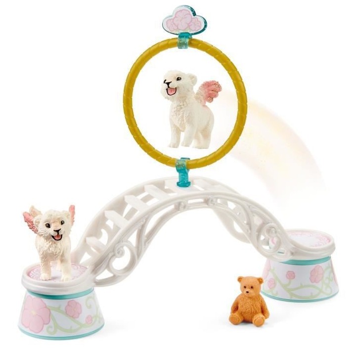 SCHLEICH - Aire d'entraînement pour lionceaux ailés