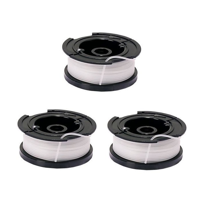 BLACK & DECKER Lot de 3 bobines Reflex 3x10m Ø 1,5mm - A6485
