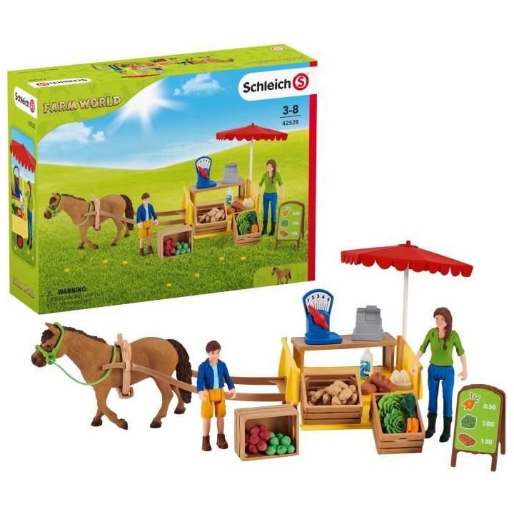 SCHLEICH - Étal mobile de la ferme