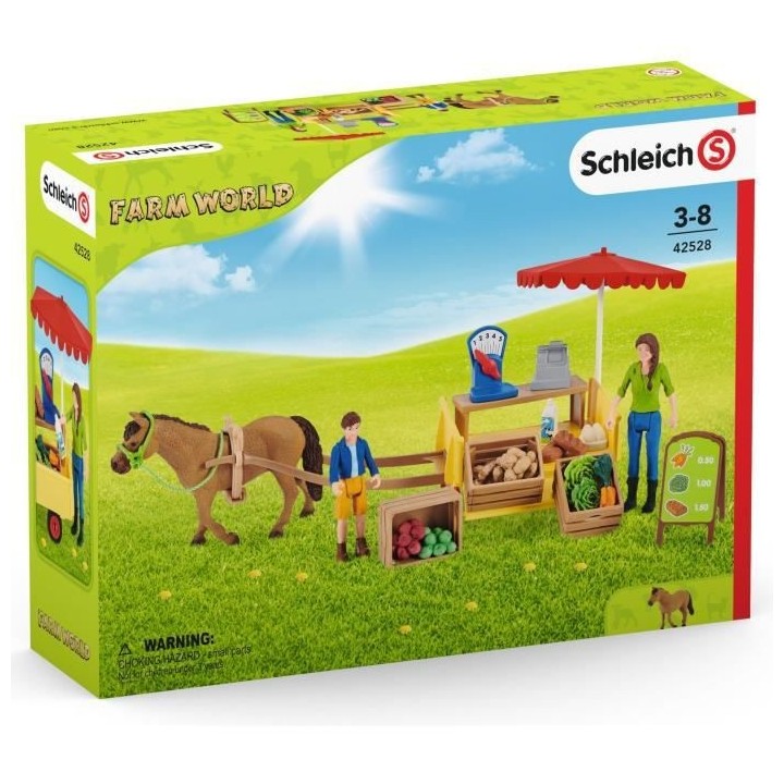 SCHLEICH - Étal mobile de la ferme
