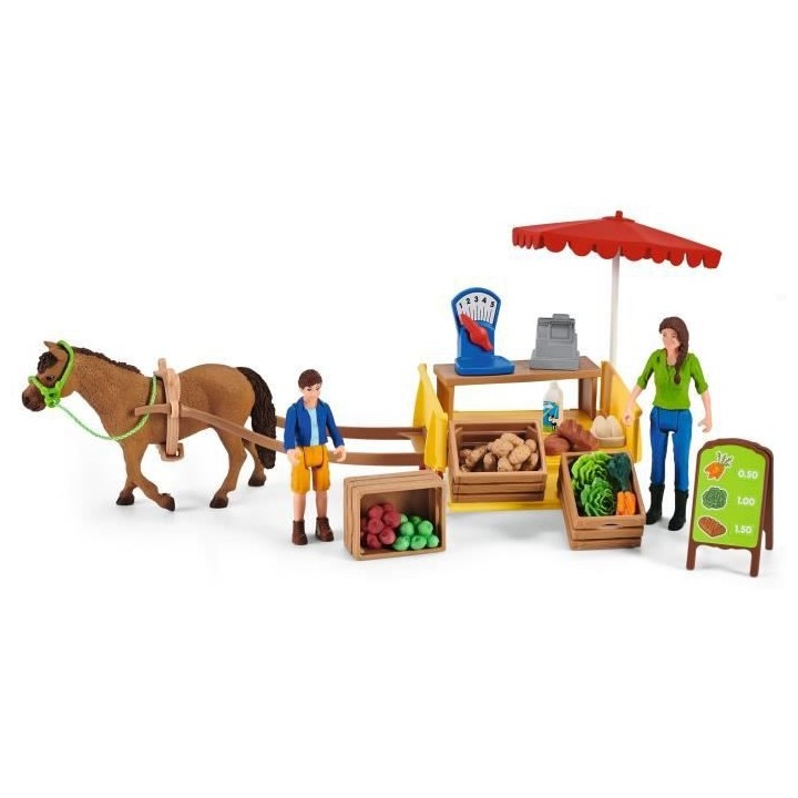 SCHLEICH - Étal mobile de la ferme