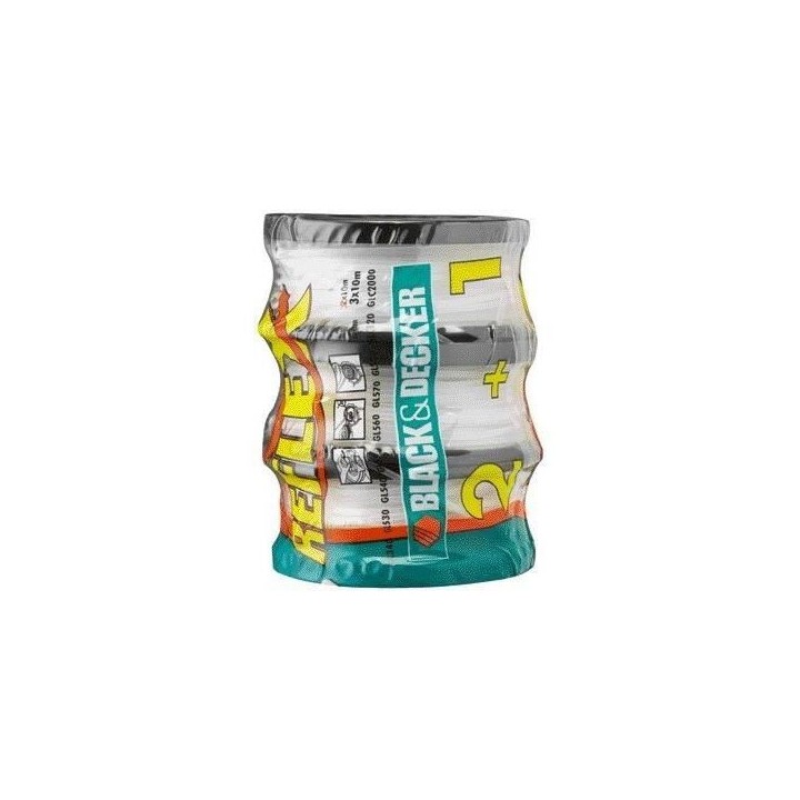 BLACK & DECKER Lot de 3 bobines Reflex 3x10m Ø 1,5mm - A6485