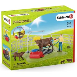 SCHLEICH Station de lavage pour vaches