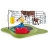 SCHLEICH Station de lavage pour vaches