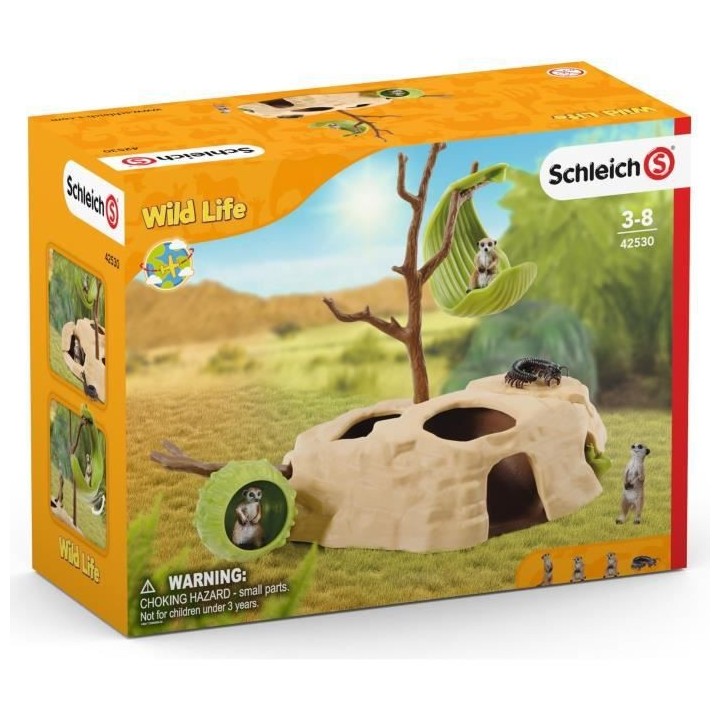 SCHLEICH Rendez-vous des suricates