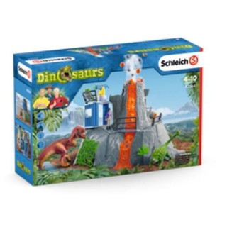 SCHLEICH - Expédition au grand volcan - 42564 - Les dinosaures