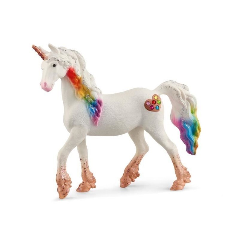 SCHLEICH - Licorne arc-en-ciel, femelle - 70726