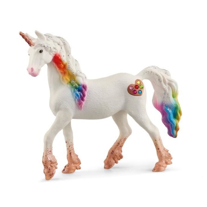 SCHLEICH - Licorne arc-en-ciel, femelle - 70726