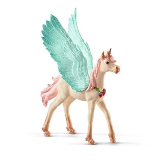 SCHLEICH - Licorne-pégase bijou, poulain - 70575