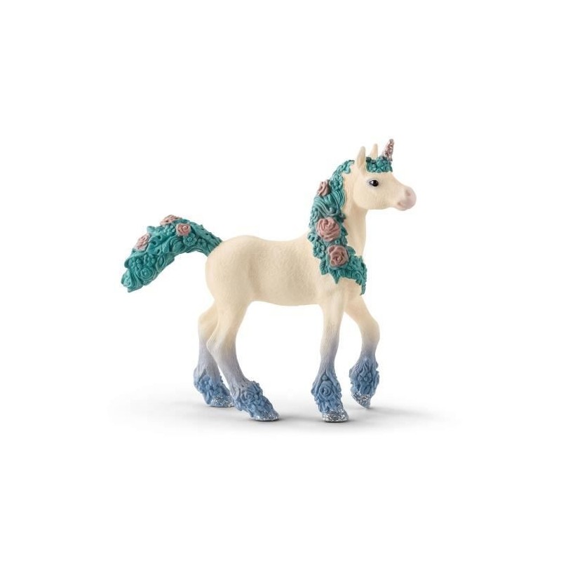 SCHLEICH - Licorne aux fleurs, poulain - 70591