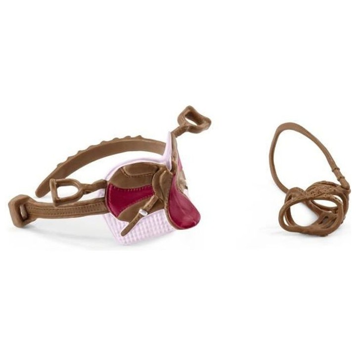 SCHLEICH - Figurine 42490 Selle & bride Horse Club Sofia & Blossom