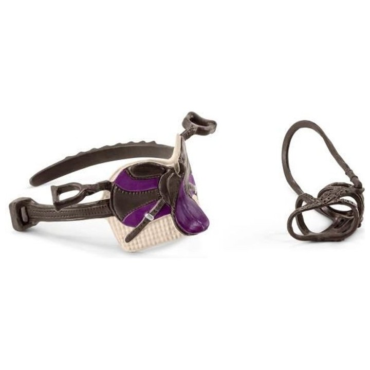 SCHLEICH - Figurine 42491 Selle & bride Horse Club Lisa & Storm