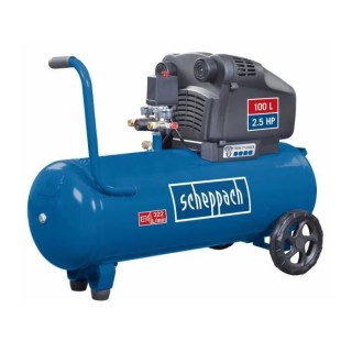 Compresseur d'air horizontal a double cylindres Scheppach HC104DC - 10