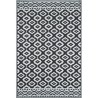 Tapis Tropique réversible - Scoobi 112 - Noir - 100% polypropylene - 120 x 180 cm - Extérieur - NAZAR