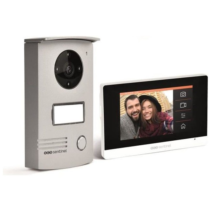 SCS SENTINEL - VisioDoor 4.3+ - Interphone vidéo filaire avec moniteu