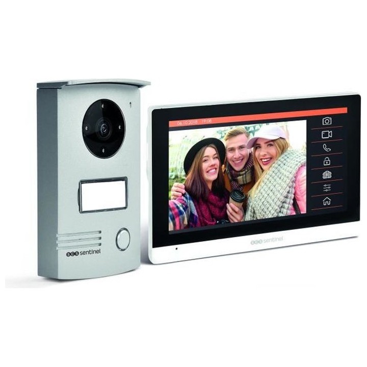 SCS SENTINEL - Interphone vidéo filaire Ecran tactile 7 - VisioDoor 7