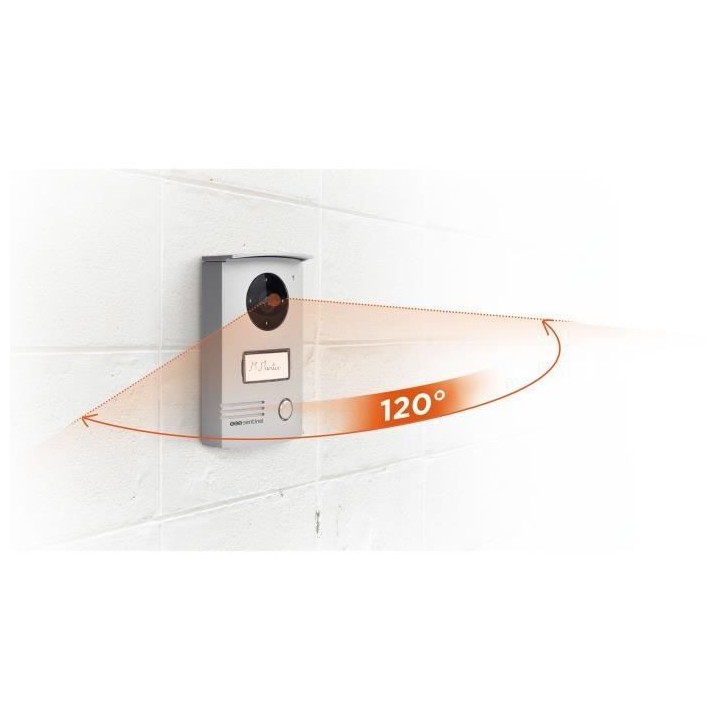 SCS SENTINEL - Interphone vidéo filaire Ecran tactile 7 - VisioDoor 7