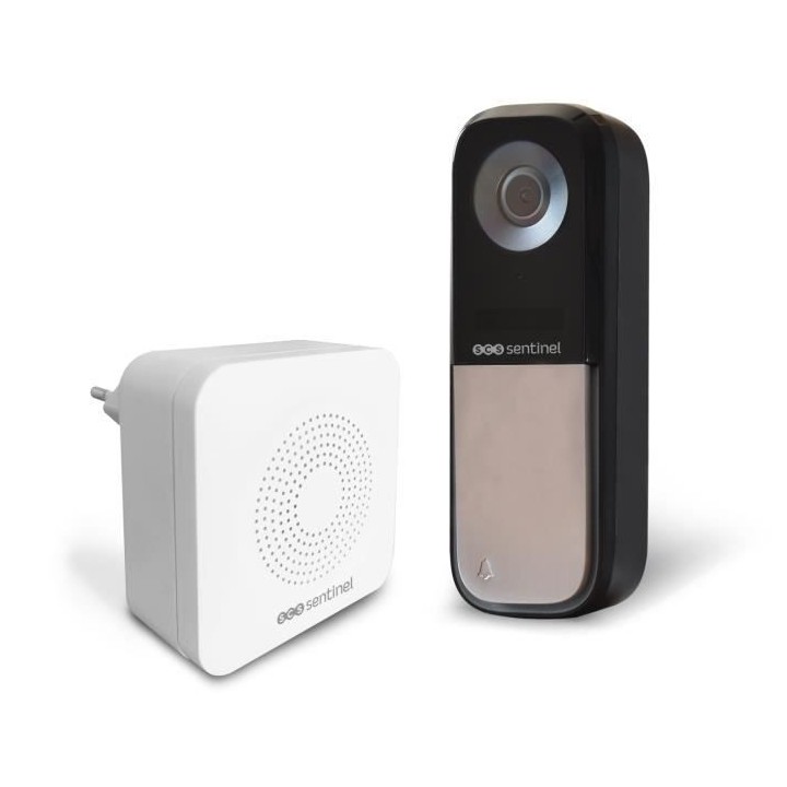 SCS SENTINEL SONNETTE CONNECTEE FILAIRE ET CARILLON SANS FIL VisioBell