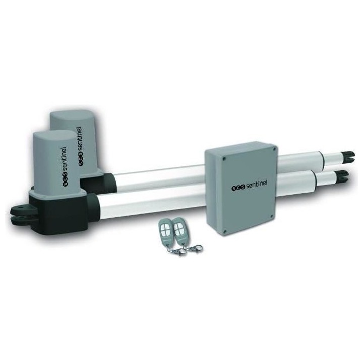 SCS SENTINEL Kit de motorisation a vérins pour portail battant 3mx300