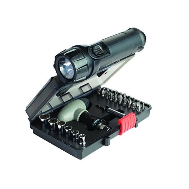 Kit de SOS Torche/Gilet/Accessoires (35 pieces) BLACK+DECKER - A7224-X