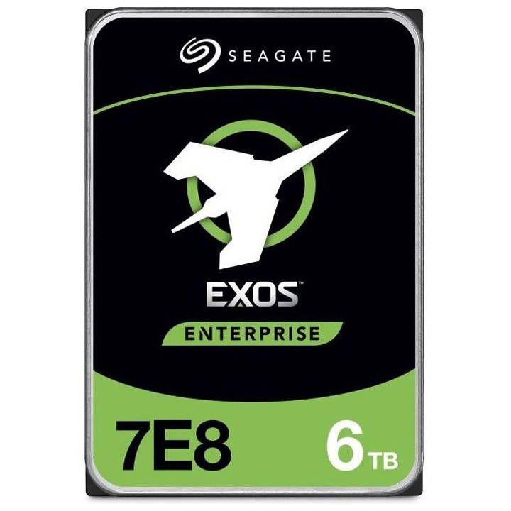 SEAGATE - Disque dur Interne HDD - Exos 7E8 - 6To - 7200 tr/min - 3.5