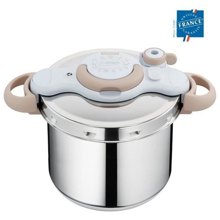 SEB P4624871 Clipso Minut Eco Respect Cocotte-minute 7,5L, Autocuiseur