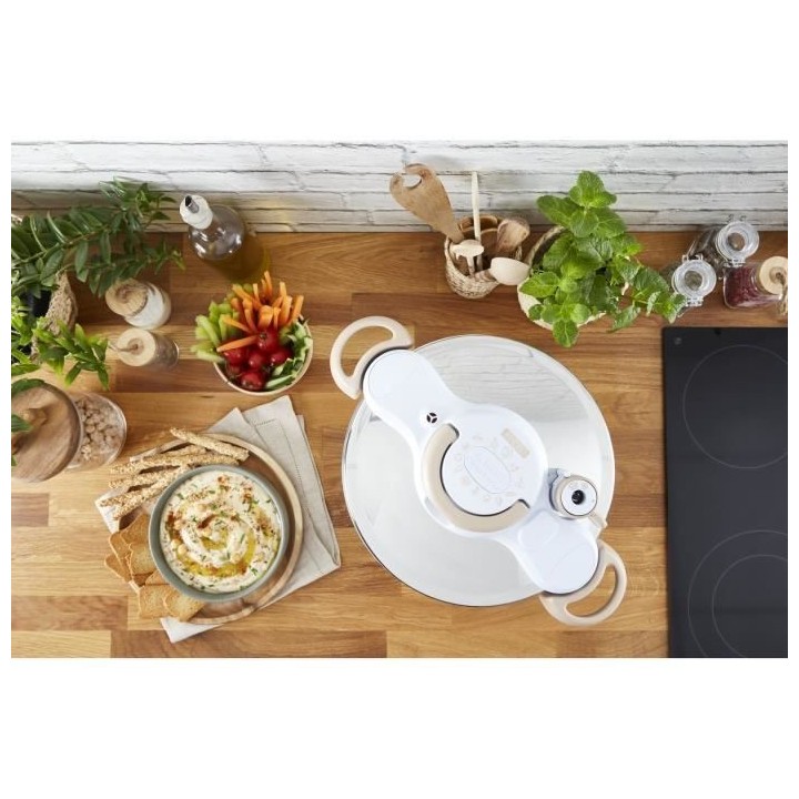 SEB P4624871 Clipso Minut Eco Respect Cocotte-minute 7,5L, Autocuiseur