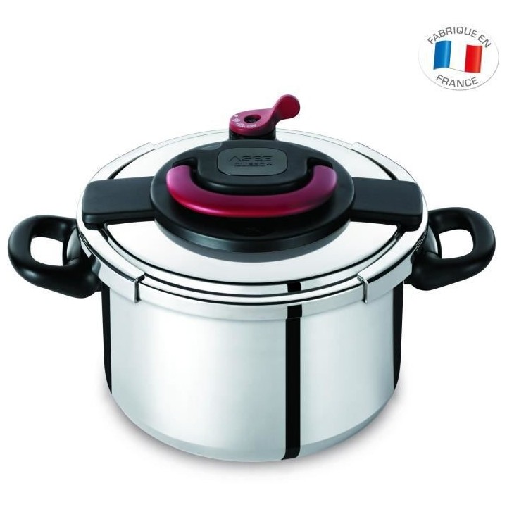 SEB P4371406 Autocuiseur Cocotte-minute CLIPSO+ 8 L - Tous feux dont i