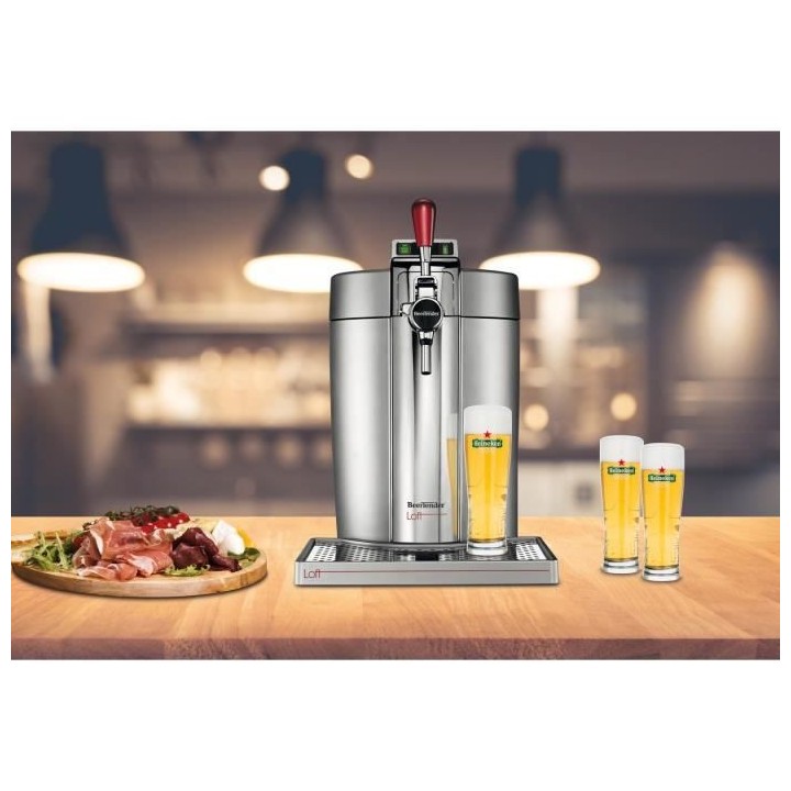 KRUPS BEERTENDER VB700E00 Loft Edition Machine a biere pression, Tireu