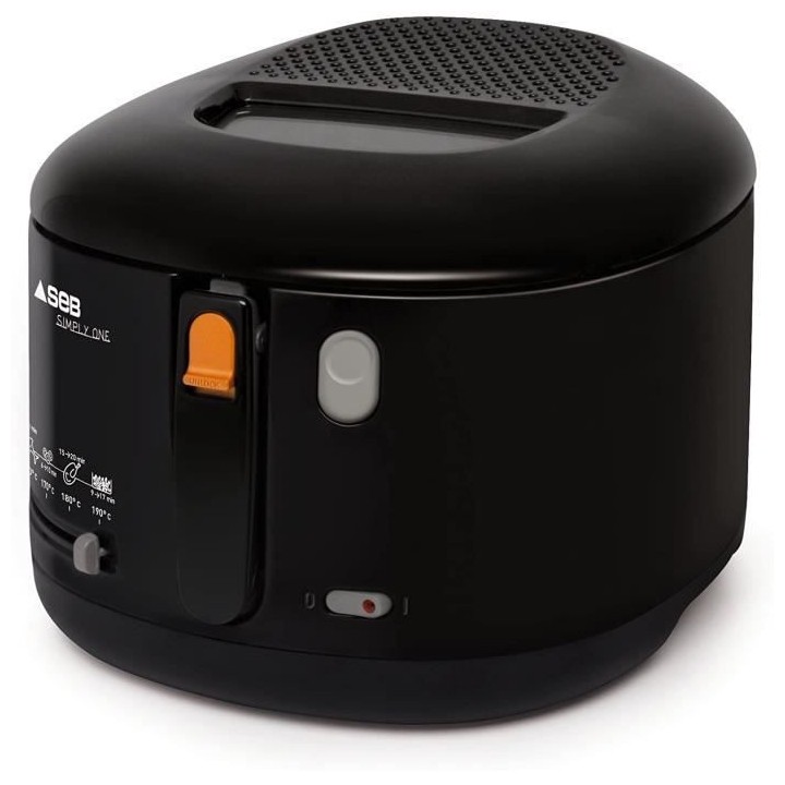 SEB FF160800 Simply One Friteuse classique a bain d'huile, 1.2kg de fr