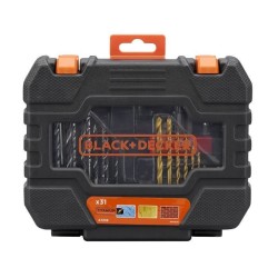 Coffret Vissage Perçage (31 Accessoires) BLACK+DECKER - A7233-XJ