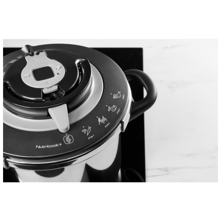 SEB P4221417 Autocuiseur Cocotte-minute NUTRICOOK+ - 8L - Tous feux do