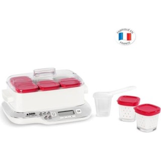 SEB YG660100 Yaourtiere Multidélices Express Compact - 5 modes - 6 po