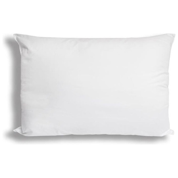 SOLEIL D'OCRE Oreiller CONFORT Anti-Acariens 30x50 cm blanc