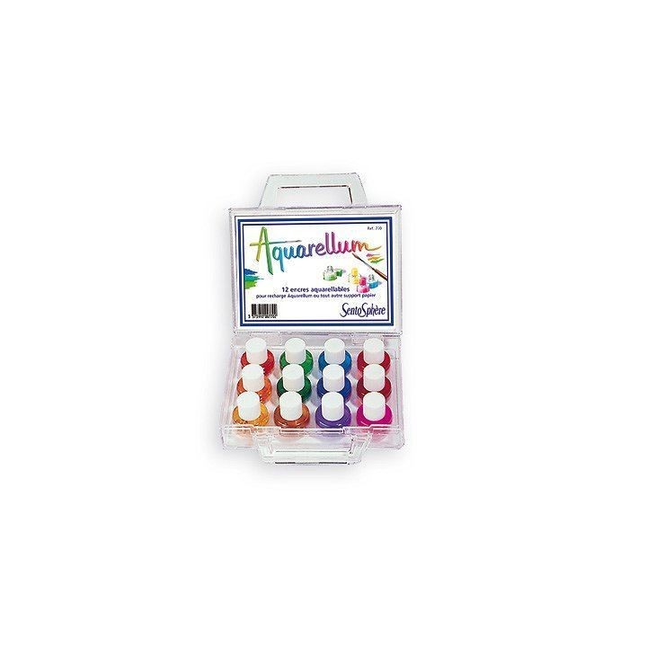 SENTOSPHERE Valisette 12 Encres