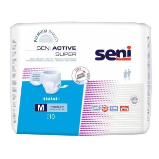 Seni Active Super Medium Pants Absorbant Flux Super 10 unités