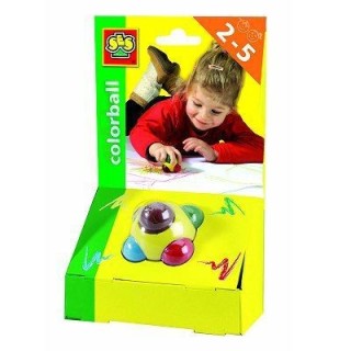 SES CREATIVE MY FIRST Balle a couleurs Colorball - 6 couleurs