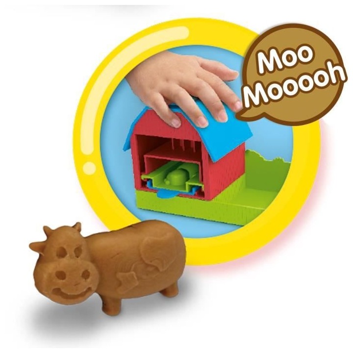 SES CREATIVE - Pâte a modeler - Bruits de la ferme