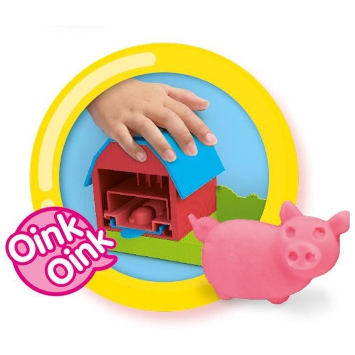 SES CREATIVE - Pâte a modeler - Bruits de la ferme