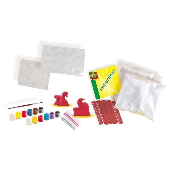 SES CREATIVE - Moulage et peinture - 3 en 1