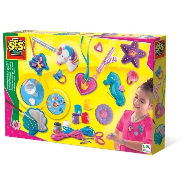 SES CREATIVE - Moulage et peinture - Bijoux