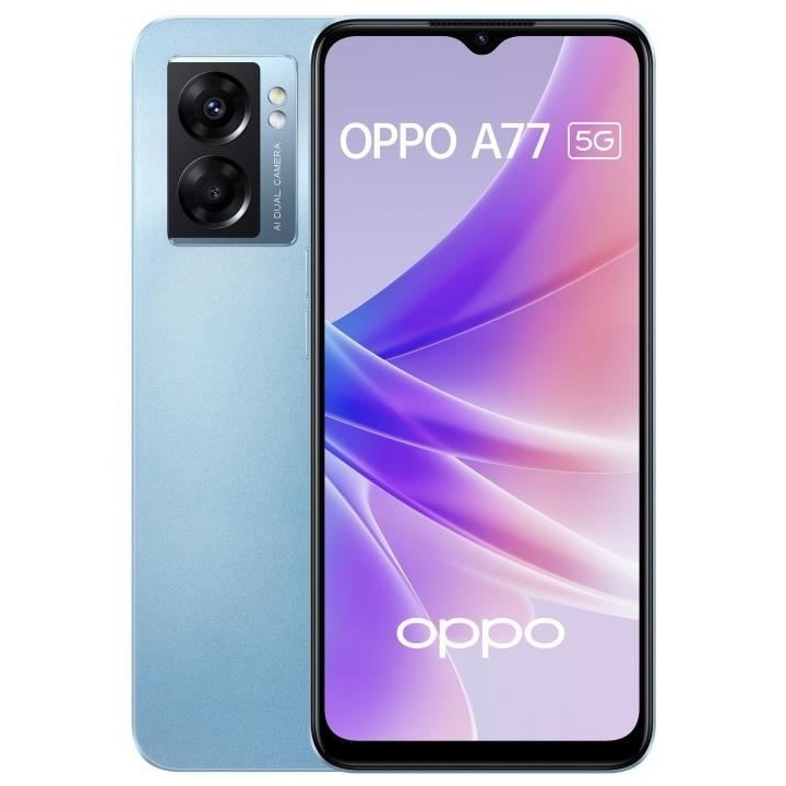 OPPO A77 128Go 5G Bleu